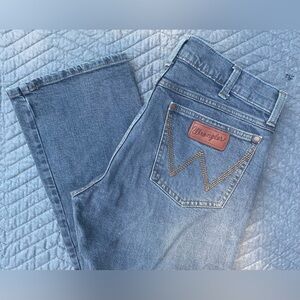 Wrangler Blue Straight Jeans Classic Style